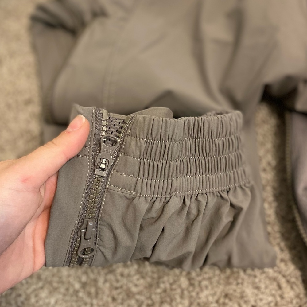 ADIDAS BY STELLA MCCARTNEY| Performance Nylon Track Pants in Simple Brown - Picture 8 of 10